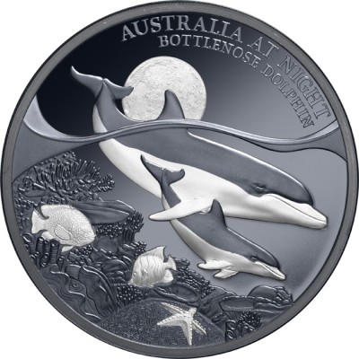 Großer Tümmler - 1 oz - Silber Sammlermünze
