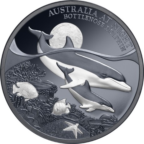 Großer Tümmler - 1 oz - Silber Sammlermünze