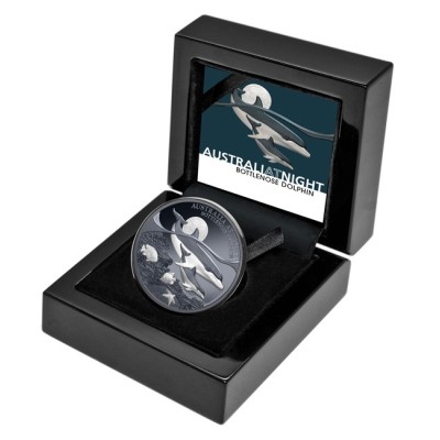 Großer Tümmler - 1 oz - Silber Sammlermünze