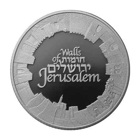 Tore von Jerusalem  - Walls of Jerusalem - 1 oz - Silber Sammlermünze