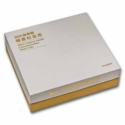 Panda (2025) - 150 g - Silber Proof Sammlermünze