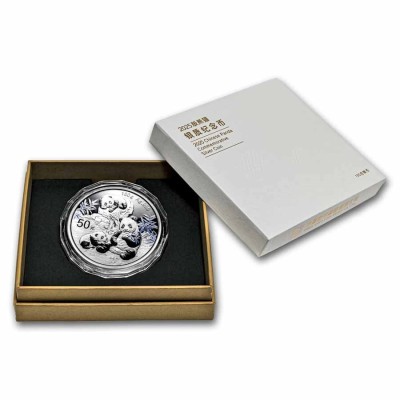 Panda (2025) - 150 g - Silber Proof Sammlermünze