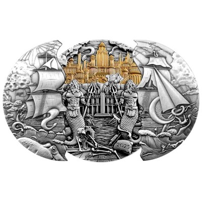 Atlantis - 5 oz - Silber Sammlermünze (Lieferung 30.5.2025)