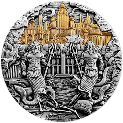 Atlantis - 5 oz - Silber Sammlermünze (Lieferung 30.5.2025)