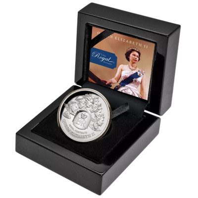 Königin Elisabeth II. - Die königlichen Porträts - 1 oz - Proof Silber Sammlermünze