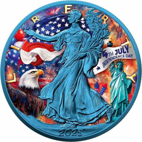 Independence Day - 1 oz - Silber Sammlermünze