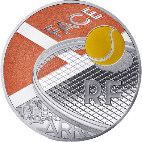 100 Jahre Roland Garros - 22g - Silber Sammlermünze