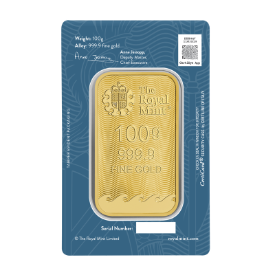 Britannia - 100g - Goldanlagebarren