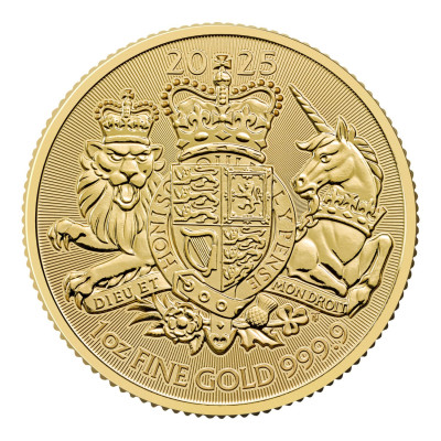 Königliches Wappen (2025) - 1 oz - Goldanlagemünze