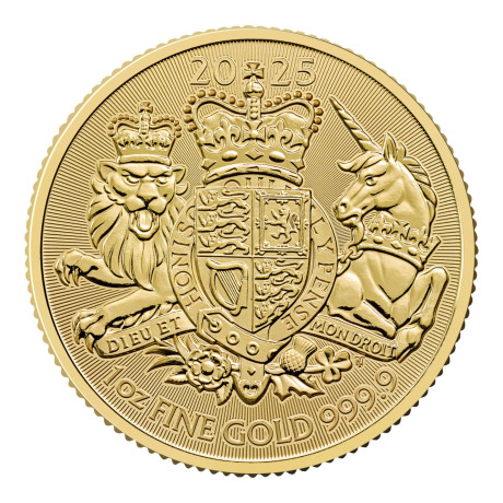 Königliches Wappen (2025) - 1 oz - Goldanlagemünze