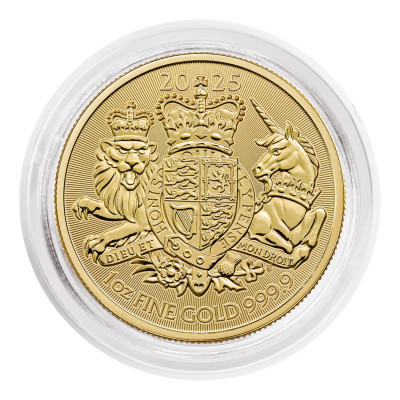 Königliches Wappen (2025) - 1 oz - Goldanlagemünze