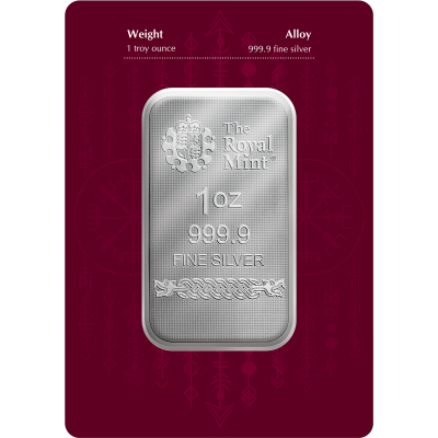 Nordische Götter - Thor - 1 Oz - Silber-Anlagebarren (Lieferung 1.7.2025)