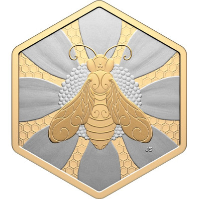 Biene - 1 oz - Silber Sammlermünze