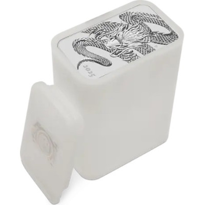 Drache Rechteckig (2025) - 1 oz - Silberanlagemünze