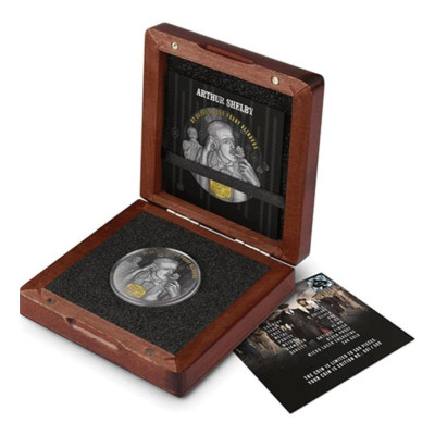 Peaky Blinders - Arthur Shelby - 2 oz - Silber Sammlermünze
