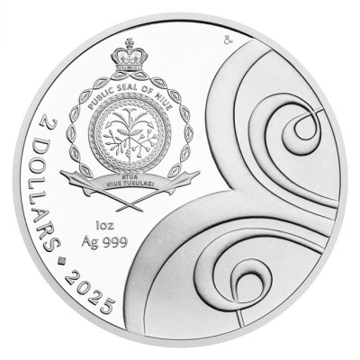 Vierblättriges Kleeblatt (2025) - 1 oz - Silber Sammlermünze (Lieferung 10.7.2025)