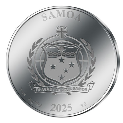 In memoriam - Papst Franziskus - 1 Oz - Silber Sammlermünze