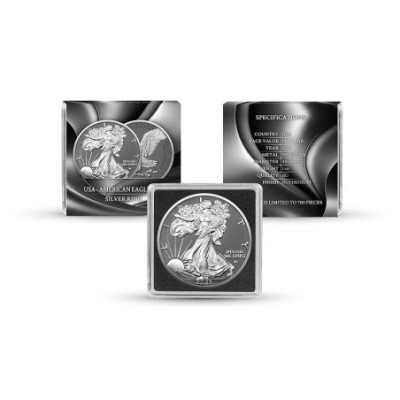 American Eagle, Silber Ring - 1 oz - Silber Sammlermünze