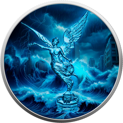 Mexiko Libertad - Forces of Nature - Water - 1 oz - Silber Sammlermünze
