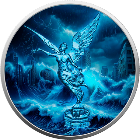 Mexiko Libertad - Forces of Nature - Water - 1 oz - Silber Sammlermünze