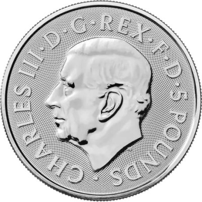 Tudor Beasts Greyhound of Richmond - 2 oz - Silber Anlagemünze