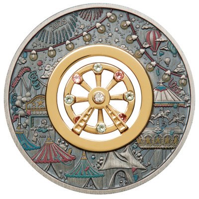 Riesenrad (2025) - 2 oz - Silber Sammlermünze