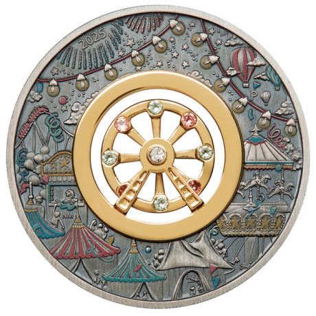 Riesenrad (2025) - 2 oz - Silber Sammlermünze
