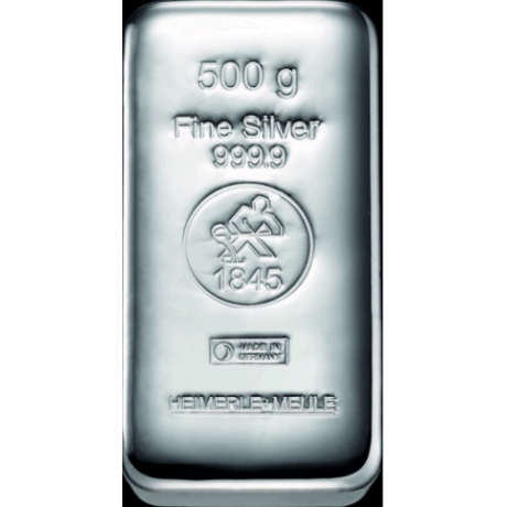 Heimerle + Meule - 500g - Silbermünzbarren