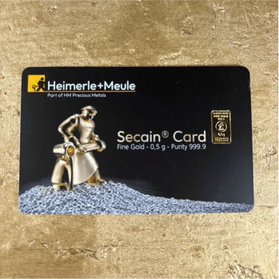 Heimerle + Meule - 0,5g - Goldanlagebarren