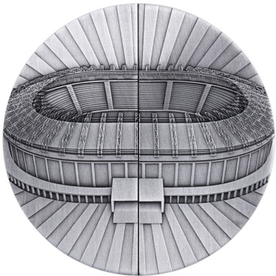 Stadion - 5 oz - Silber Sammlermünze (Lieferung 23.10.2025)