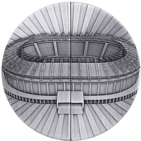 Stadion - 5 oz - Silber Sammlermünze (Lieferung 23.10.2025)