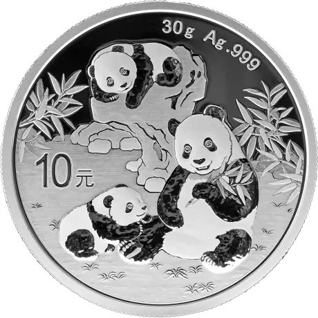 Panda (2025) - 30 g - Silberanlagemünze