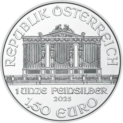 Wiener Philharmoniker (2025) - 1 oz - Silberanlagemünze