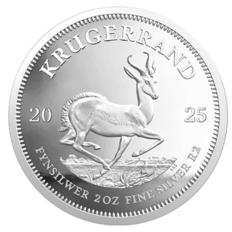 Krugerrand (2025) - 2 oz - Silber Proof Sammlermünze