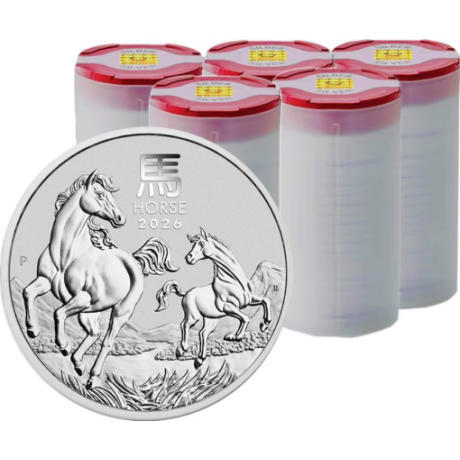 100+1 - 100 Wiener Philharmoniker 2025 + 1 oz Lunar Horse 2026 gratis