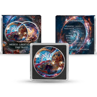Mexiko Libertad (2024) - Zeitreise - Silber Sammlermünze