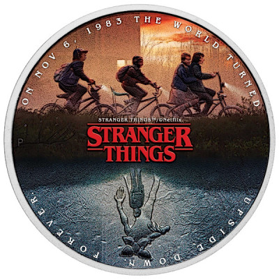 Stranger Things (2026) - 1 oz - Silber Sammlermünze
