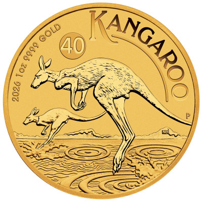 Australisches Känguru (2026) - 1 Oz - Goldmünze