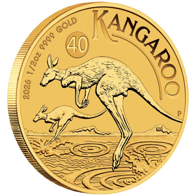 Australian Kangaroo (2026) - 1/2 oz - Goldanlagemünze