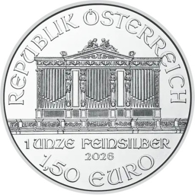 Wiener Philharmoniker (2026) - 1 oz - Silberanlagemünze
