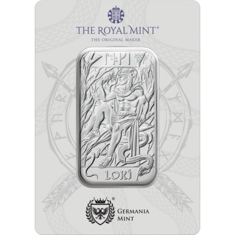 Nordische Götter - Loki - 1 oz - Silberanlagebarren