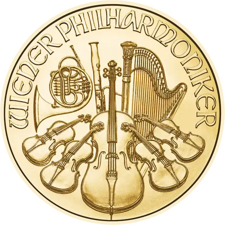 Wiener Philharmoniker (2026) - 1/25 oz - Goldanlagemünze