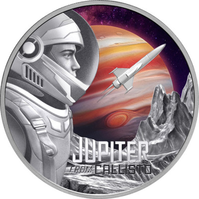 Jupiter von Callisto (2026) - Silber Sammlermünze