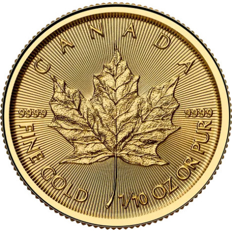 Maple Leaf (2026) - 1/10 oz - Goldanlagemünze