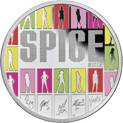 Spice Girls (2026) - 1 oz - Silber Sammlermünze