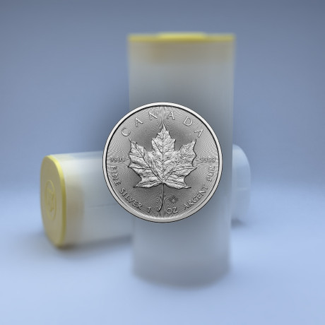 Tube Maple Leaf 1 oz, Durchmesser 38 mm - leer