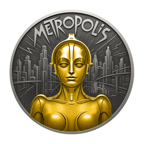 Metropolis (2025), Silent Film Classics - Silber Sammlermünze