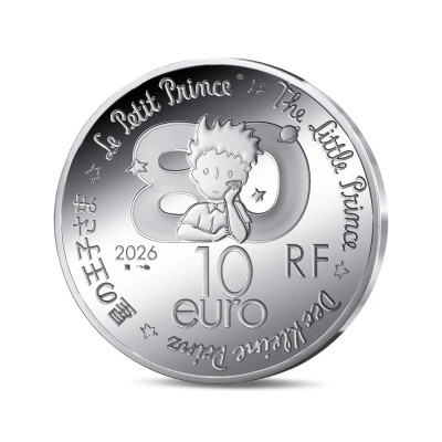 Der kleine Prinz - Fuchs - 22,5g - Silber Proof Sammlermünze