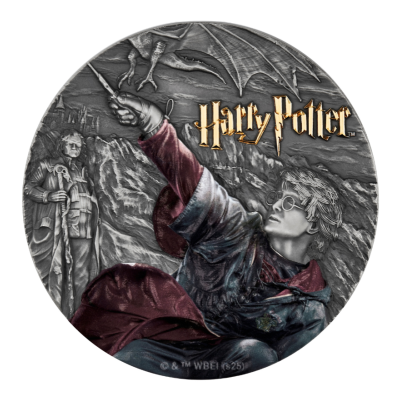 Harry Potter und der Feuerkelch - 2 oz  - Silber Sammlermünze