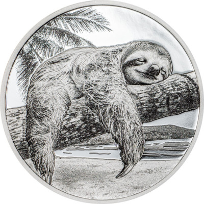Sieben Todsünden - Faulheit - (2026) - 1 oz - Silber Proof Sammlermünze